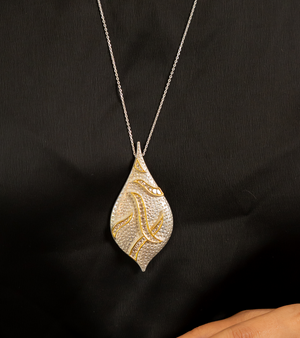 Indian Gold Necklace by UNCUT Jewelry