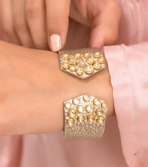 Polki Bracelet by UNCUT Jewelry