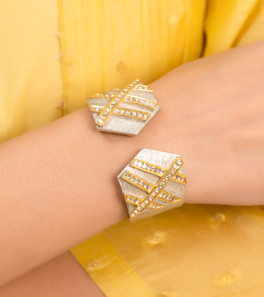 Polki Bracelet by UNCUT Jewelry