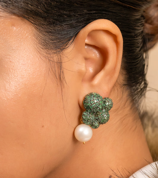 Gemstone Earrings  by UNCUT Jewelry