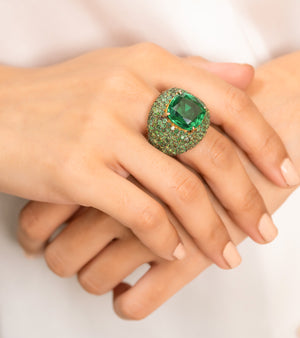 Gemstone Rings by UNCUT Jewelry