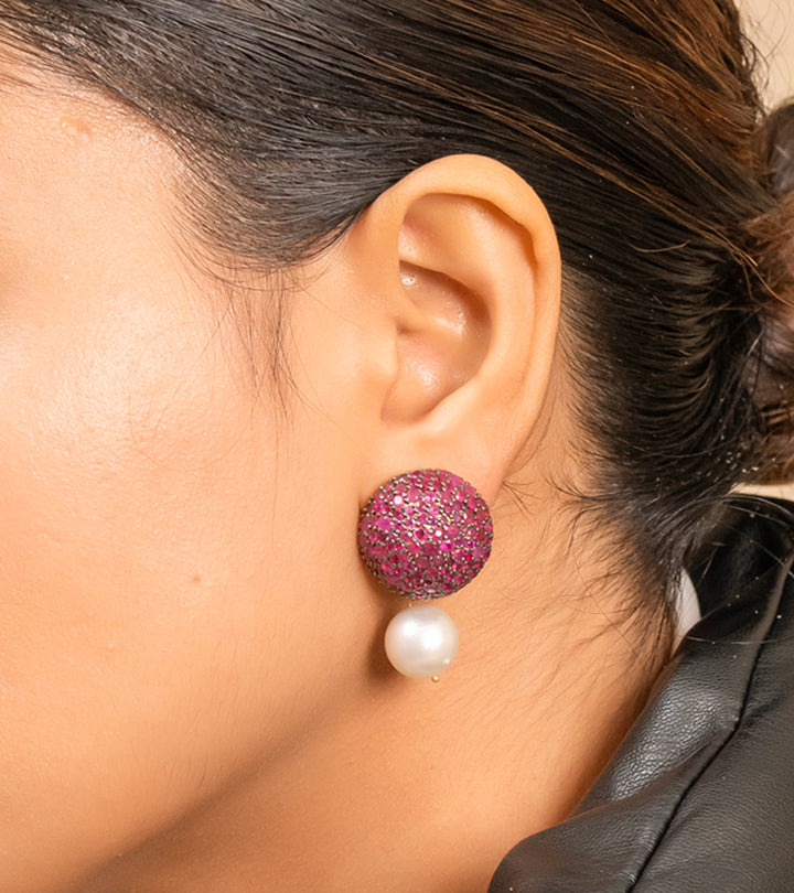 Gemstone Earrings by UNCUT Jewelry