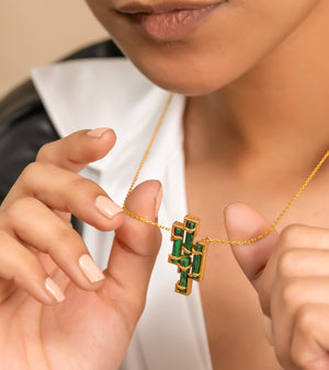 Party Wear Necklace by UNCUT Jewelry