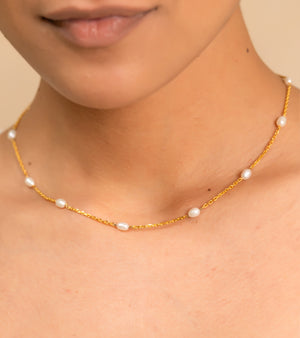 Gold Necklace by UNCUT Jewelry