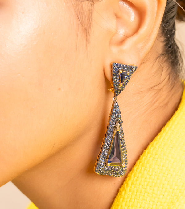 Gemstone Earrings by UNCUT Jewelry