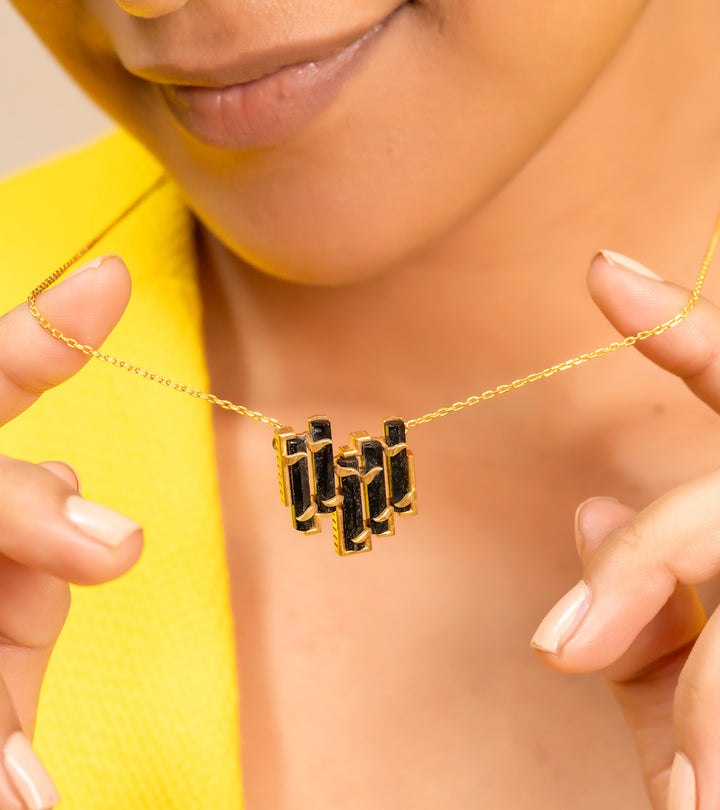 Gemstone Necklace by UNCUT Jewelry