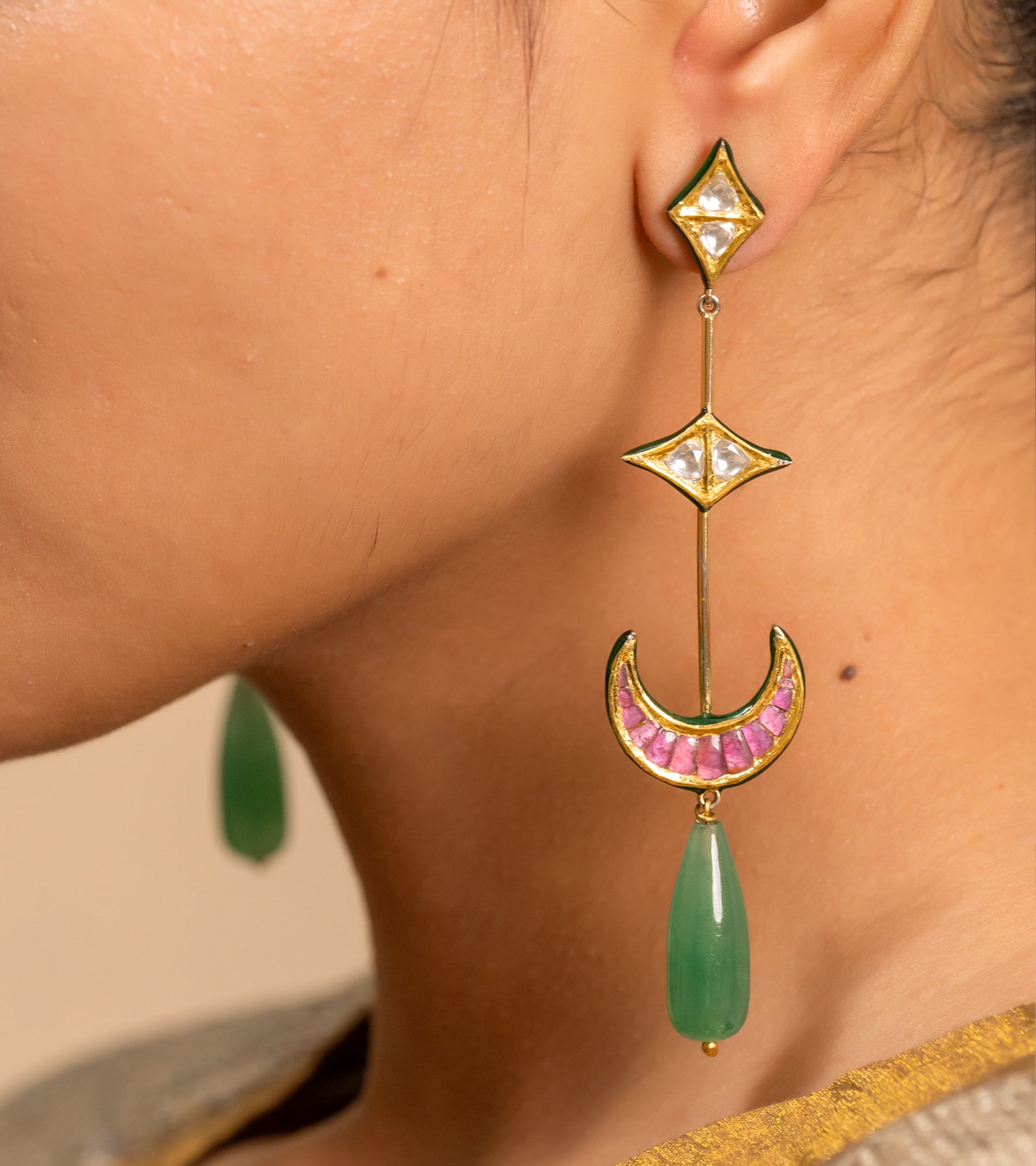 Vida Earrings | UNCUT by Aditi Amin