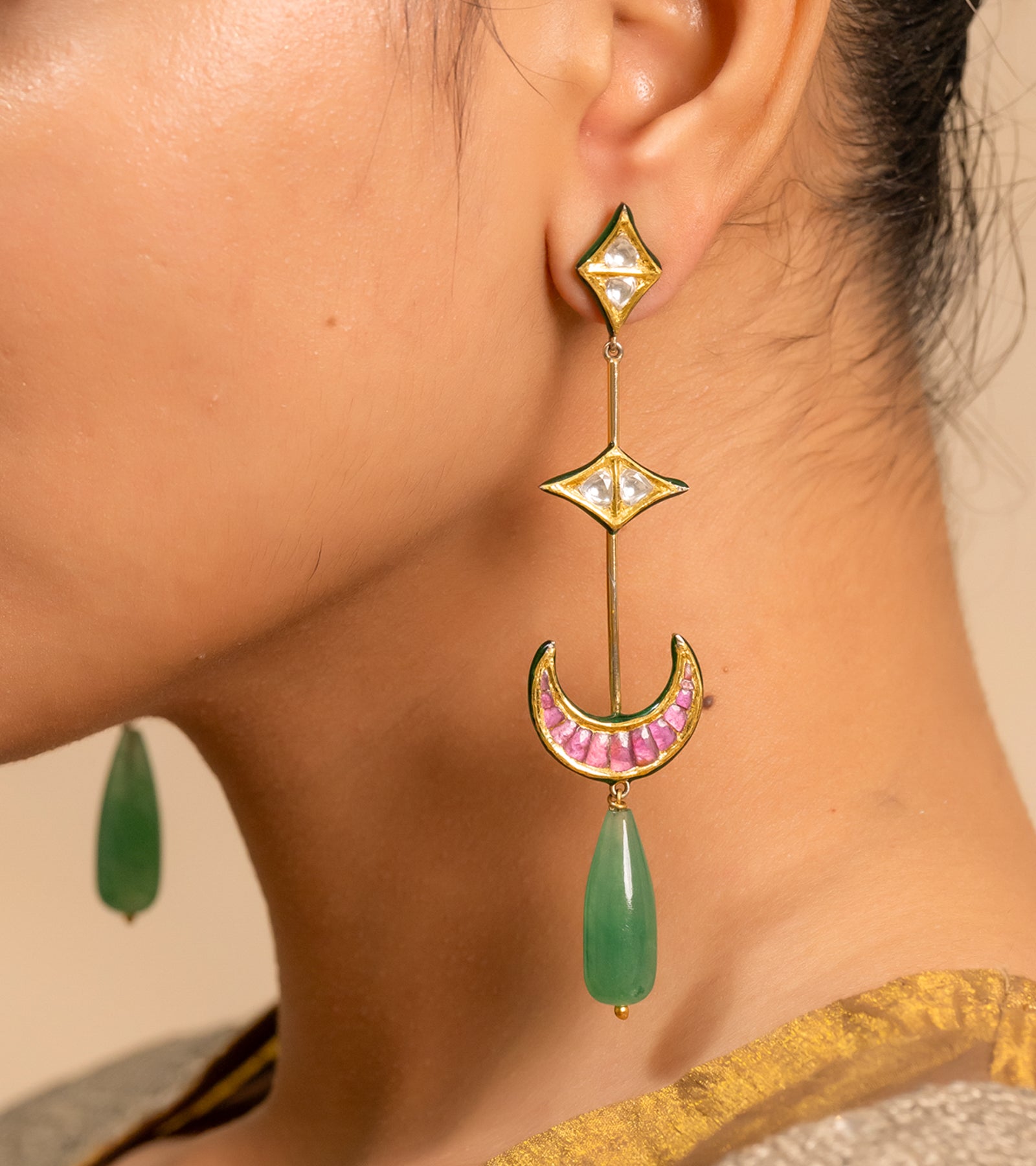 Vida Earrings | UNCUT by Aditi Amin