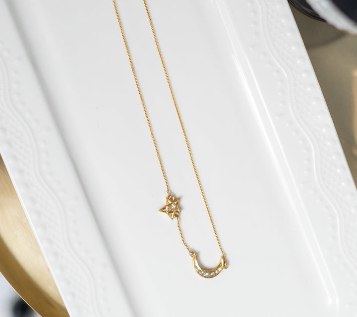 Gold Necklace by UNCUT Jewelry