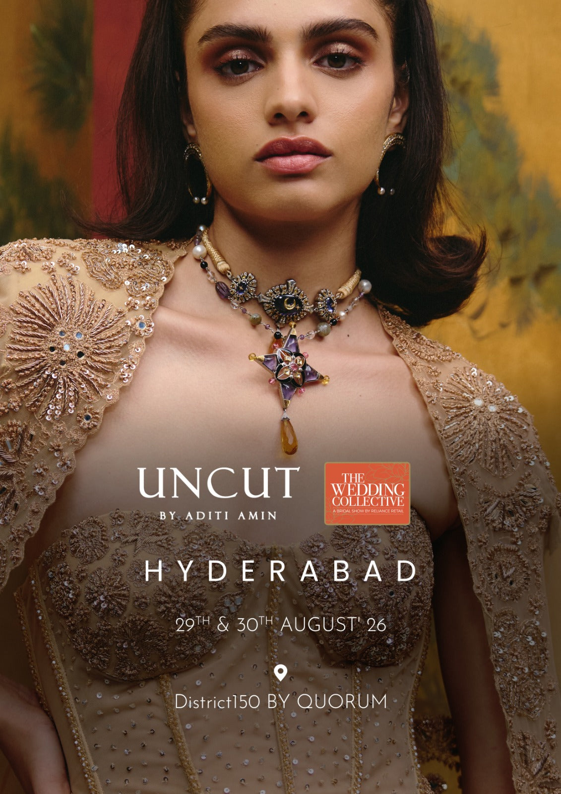 UNCUT by Aditi Amin Brings Its Signature World of Jewelry to The Wedding Collective, Hyderabad