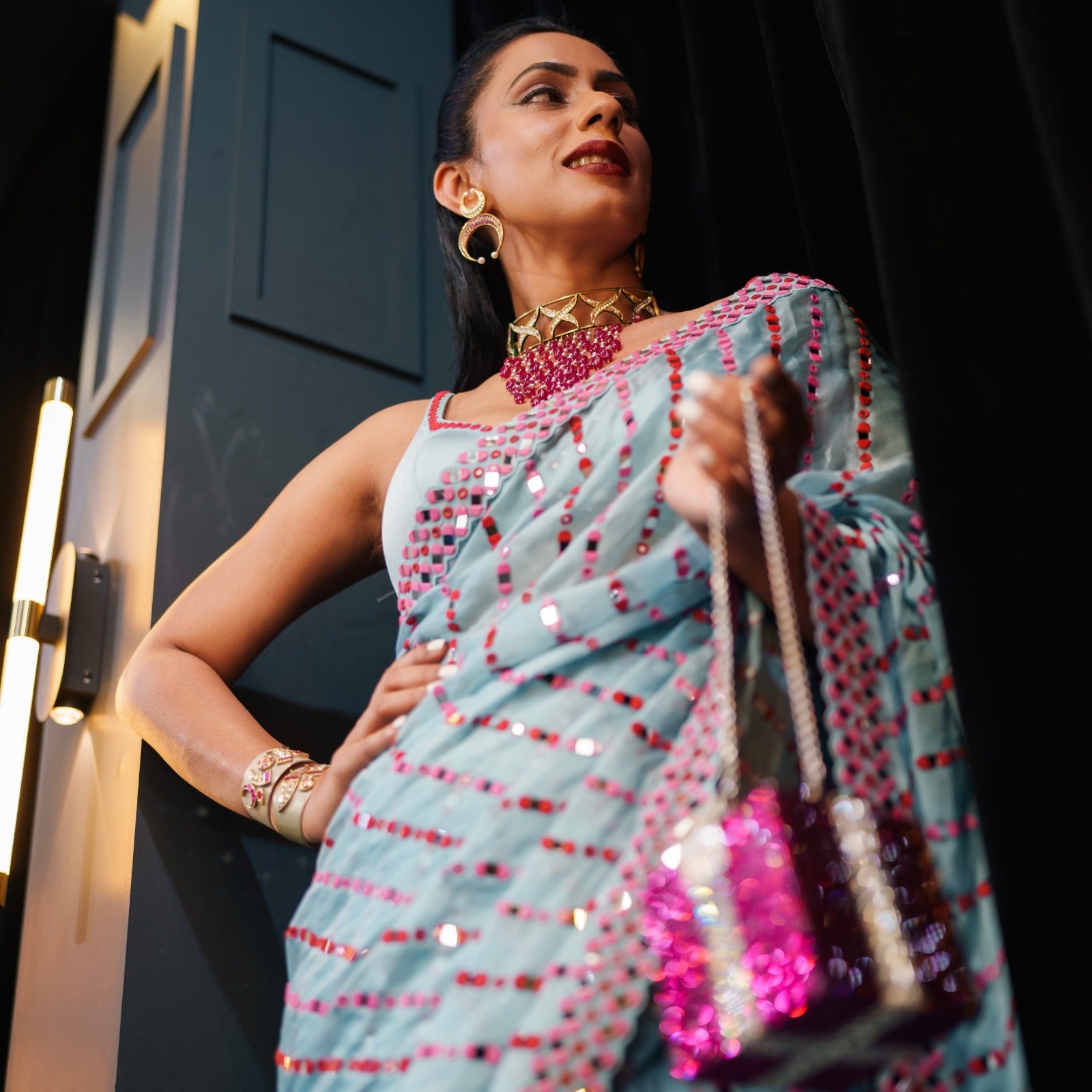 Pavitra Sagar's collaboration with UNCUT Jewelry is making waves in the fashion world.