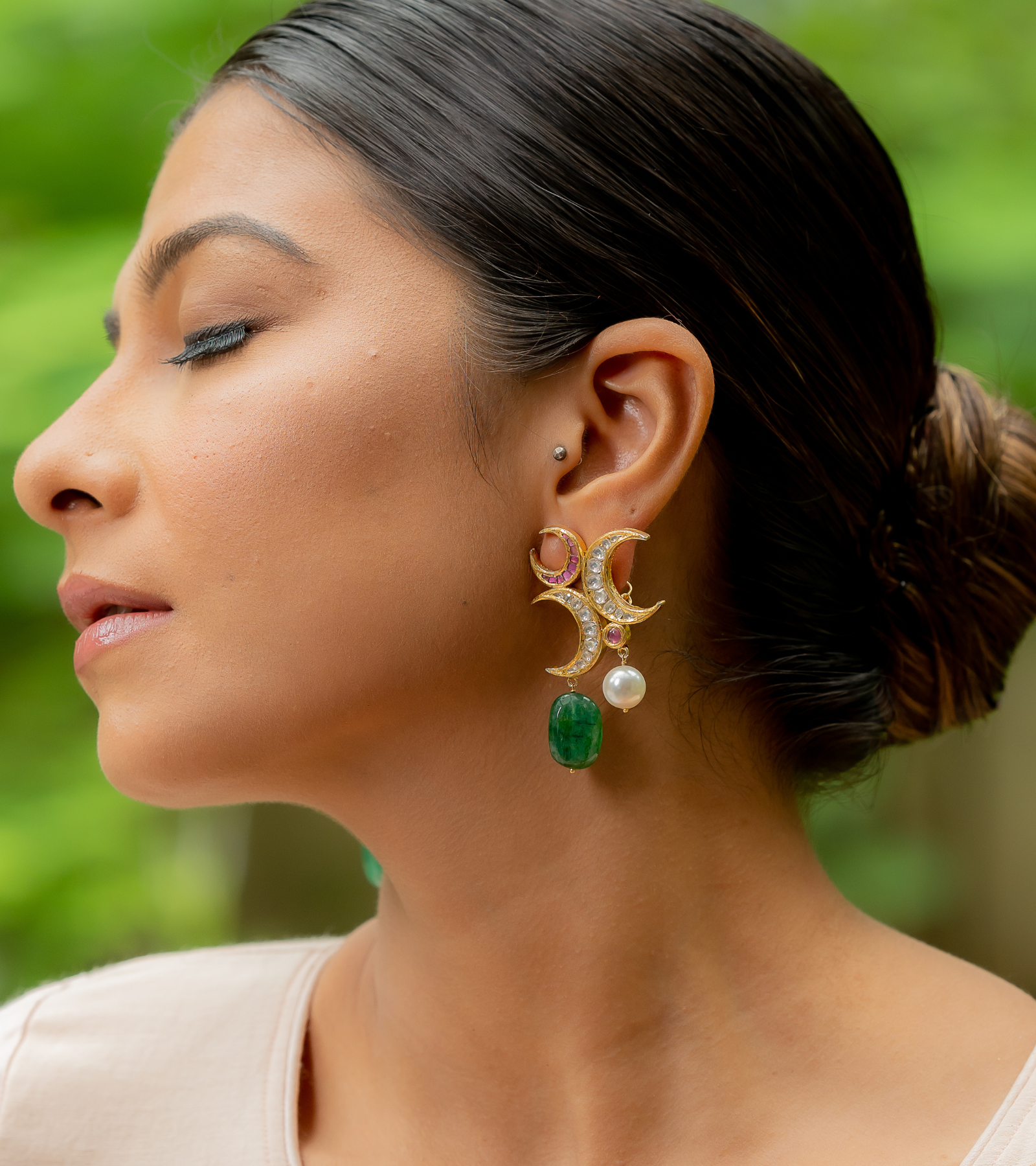 Indian Earrings by UNCUT Jewelry