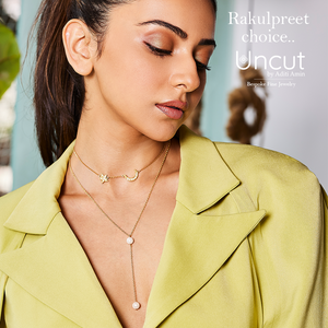 Indian Gold Necklace by UNCUT Jewelry