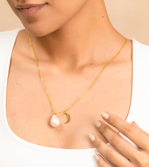 Gold Necklace by UNCUT Jewelry