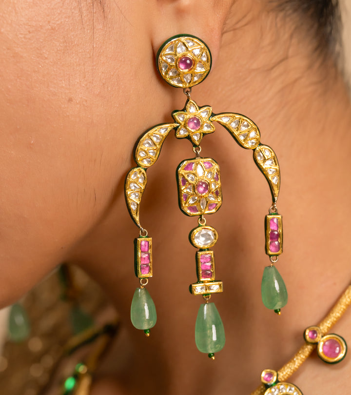 Indian Earrings by UNCUT Jewelry