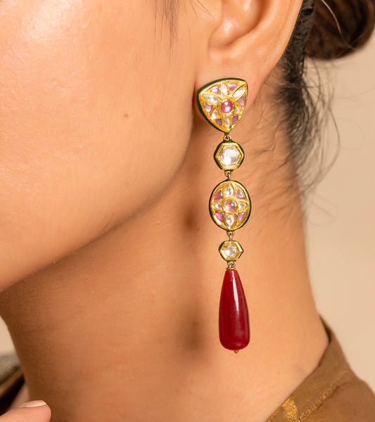 Aara Earrings | Festive