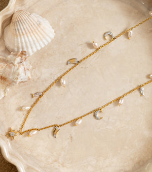 Pearl Necklace by UNCUT Jewelry