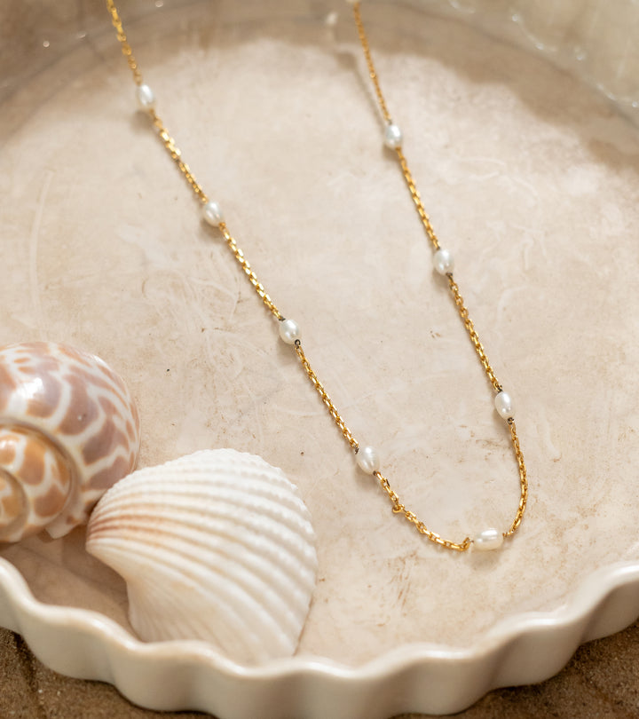 Pearl Necklace by UNCUT Jewelry