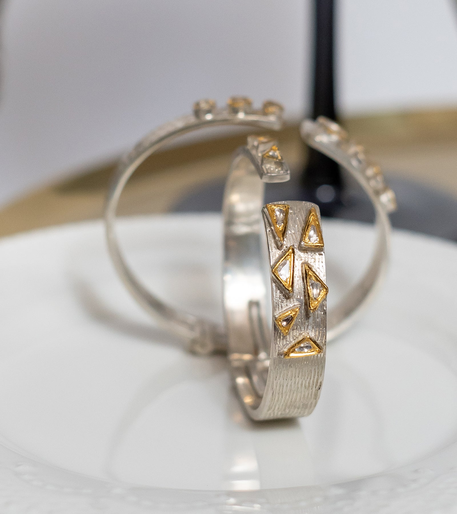Gold Bracelets by UNCUT Jewelry