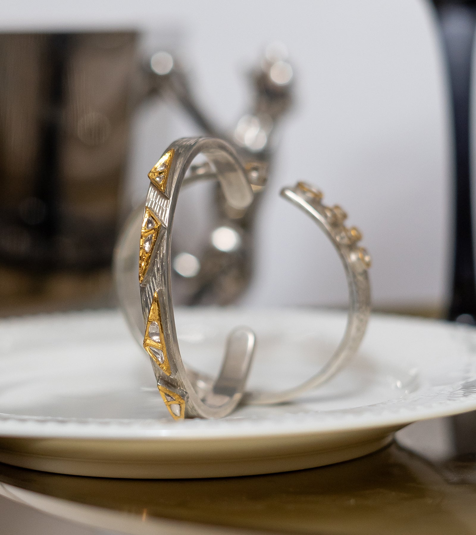 Gold Bracelets by UNCUT Jewelry