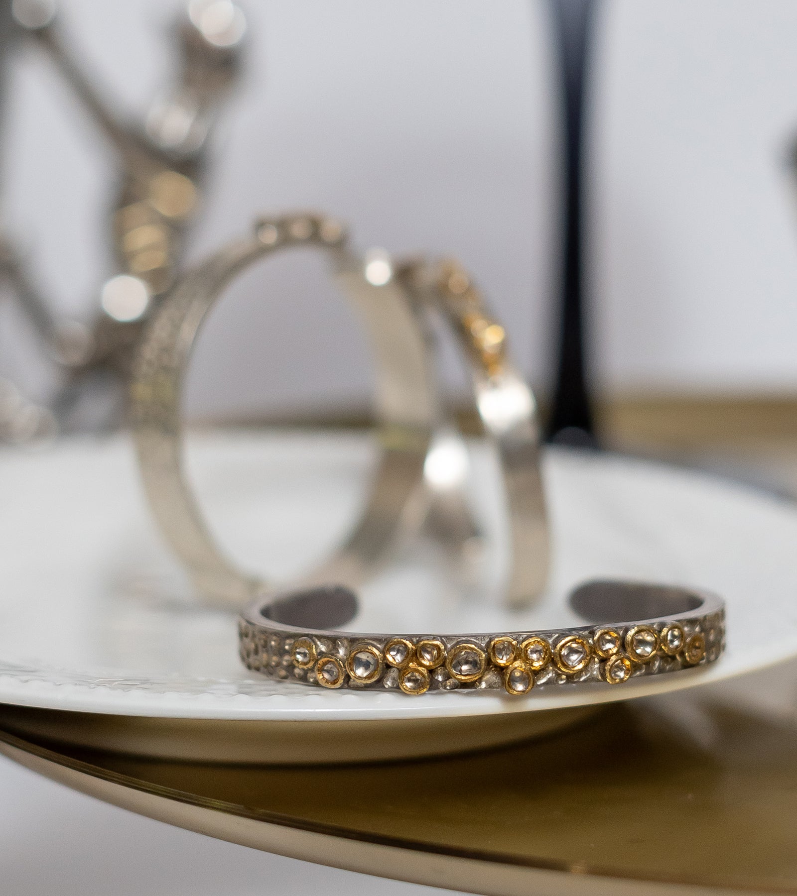 Gold Bracelet by UNCUT Jewelry