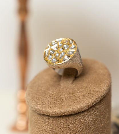 The Moon Cocktail Ring