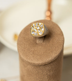 Indian Gold Rings by UNCUT Jewelry