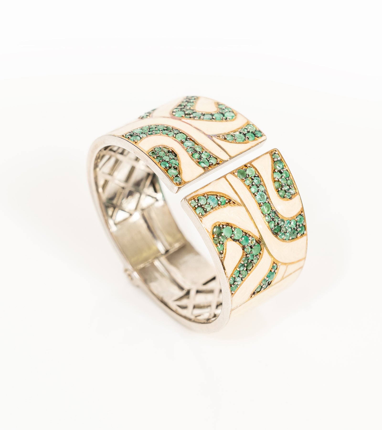 Emerald Wave Cuff | UBAA