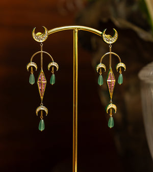 Indian Festive Earrings by UNCUT Jewelry