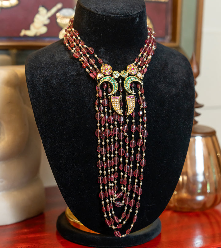 Polki Necklace by UNCUT Jewelry