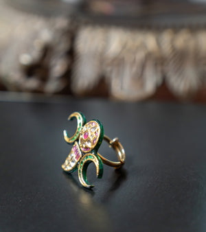 Polki Bridal Rings by UNCUT Jewelry