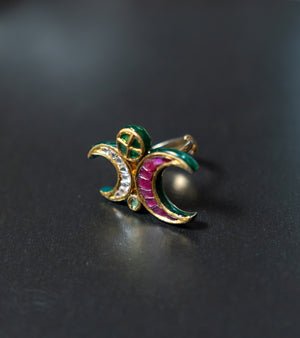 Wedding Polki Rings by UNCUT Jewelry