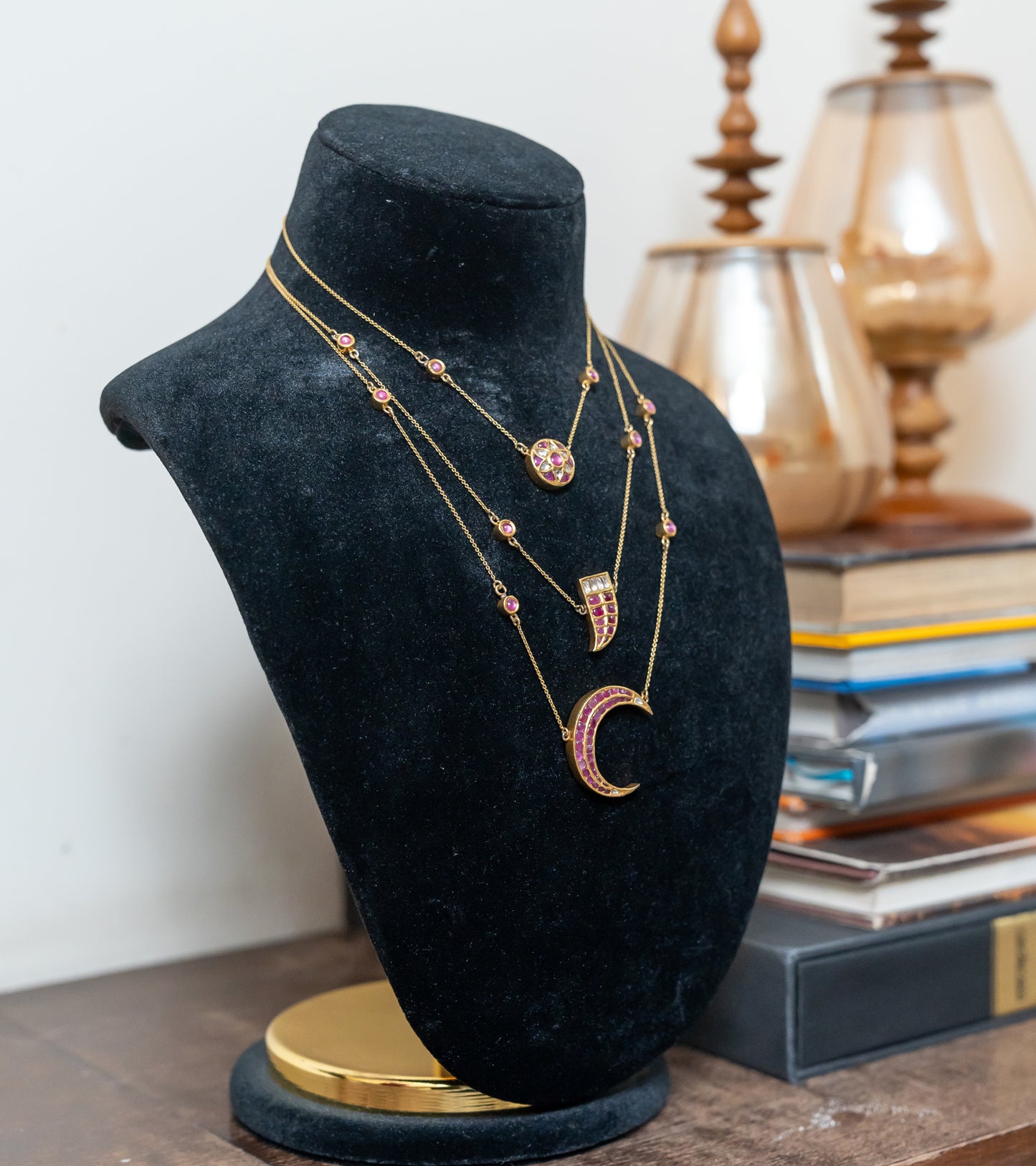 Three Layered Necklace | Festive