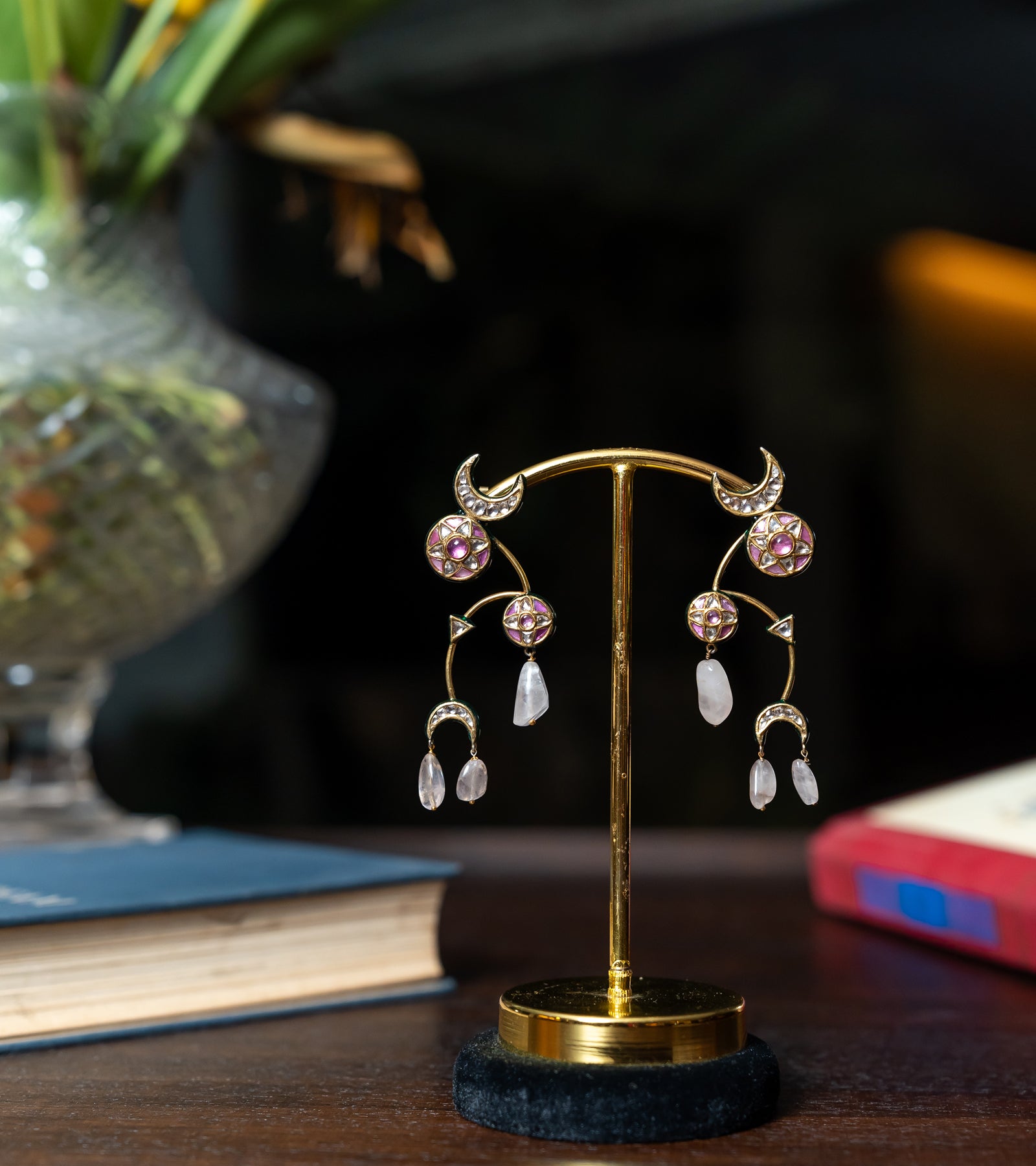 Indian Festive Earrings by UNCUT Jewelry