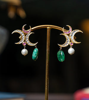 Traditional Earrings by UNCUT Jewelry