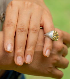 Polki Rings by UNCUT Jewelry