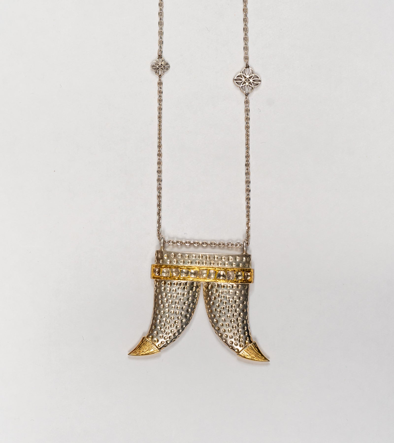 The Ace Necklace worn solo for everyday chic sophistication
