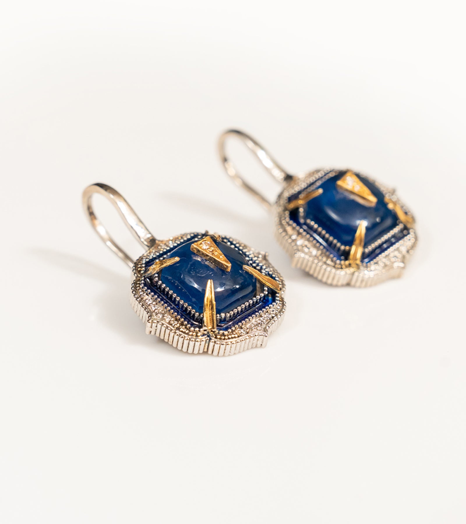 Aurora Earrings styled for everyday wear, paired to complement the Aurora Pendant