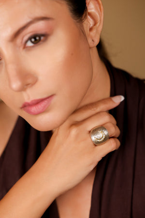 Eli Polki Diamond Ring presented as a gift, perfect for special occasions