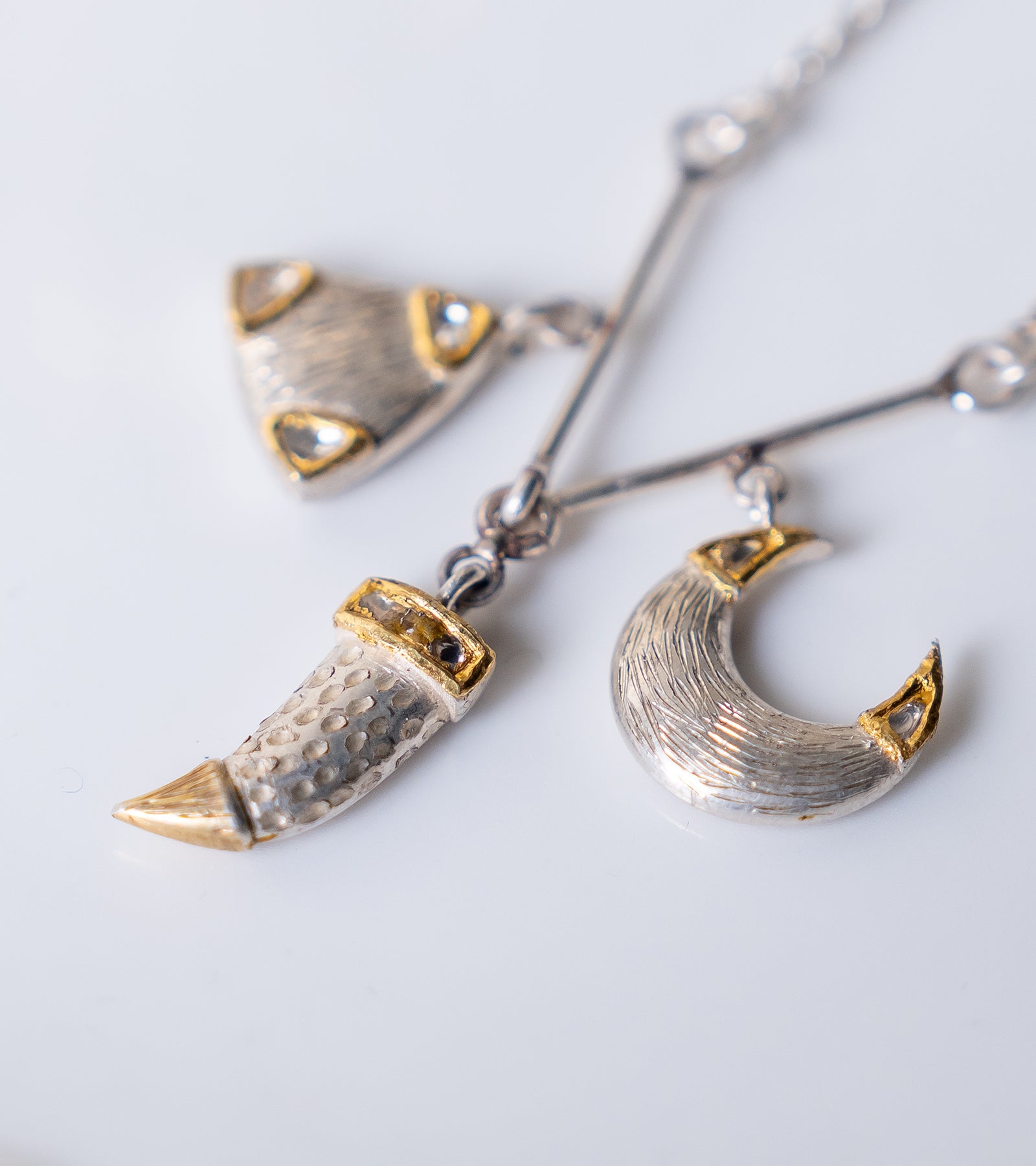 Eva Necklace worn solo for an everyday luxe look