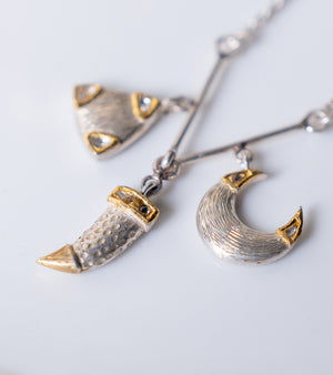 Eva Necklace worn solo for an everyday luxe look