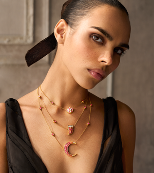 Indian Festive Necklace by UNCUT Jewelry