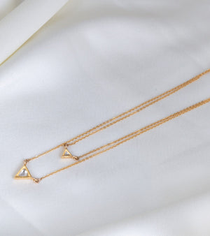 Gold Necklace by UNCUT Jewelry