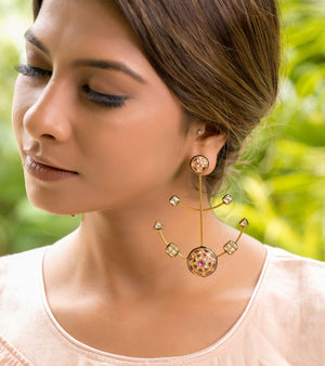 Ethnic Earrings by UNCUT Jewelry