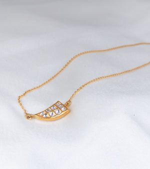 Gold Necklace by UNCUT Jewelry