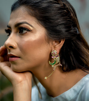 Indian Earrings by UNCUT Jewelry