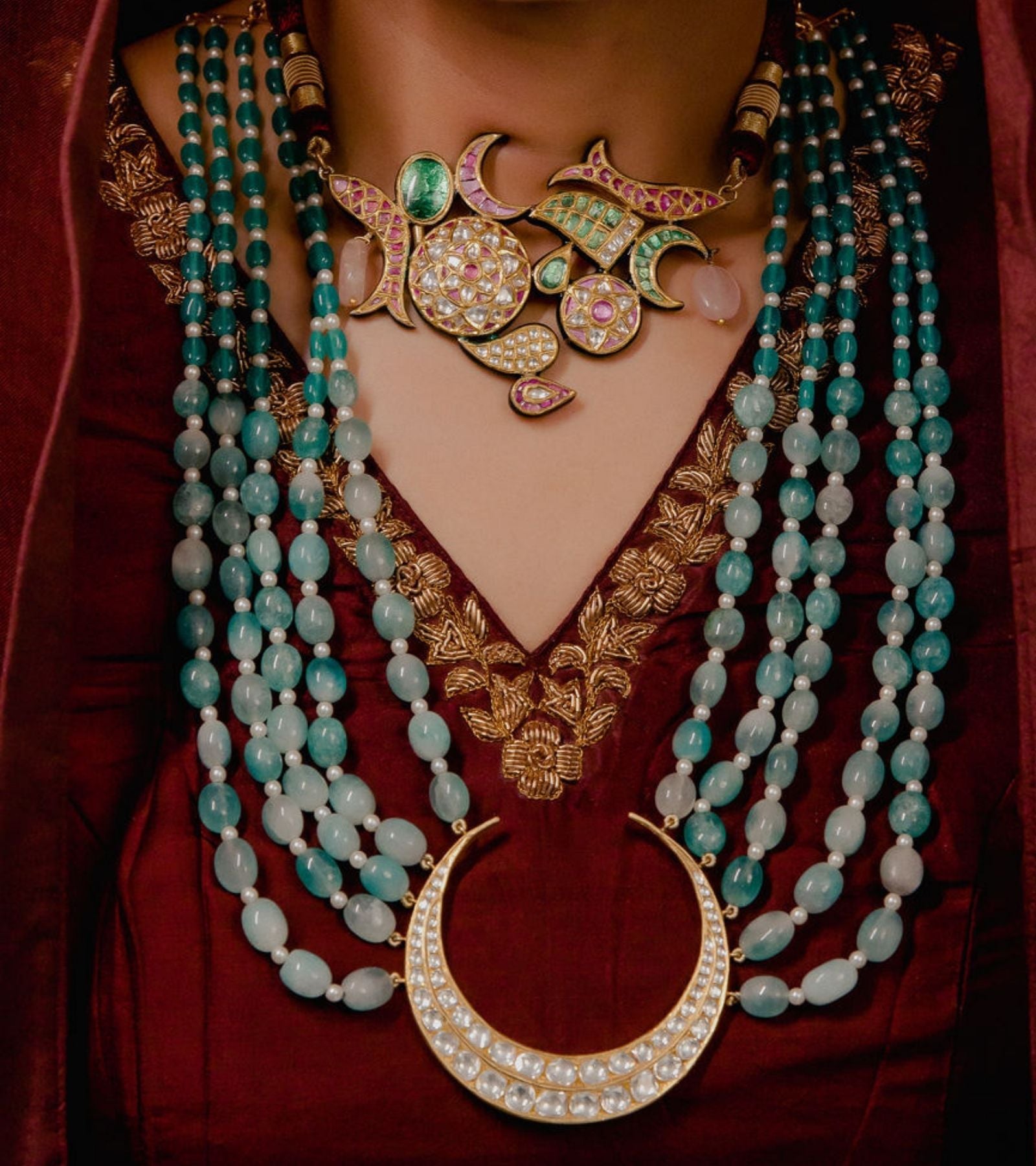 Traditional Necklace by UNCUT Jewelry