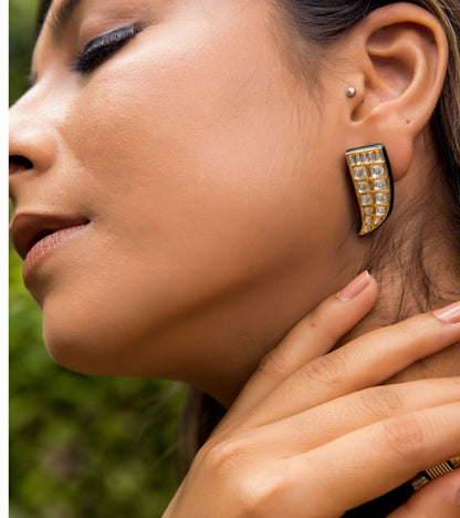 The Vagh Nakh Earrings in Gold-Festive Jewelry