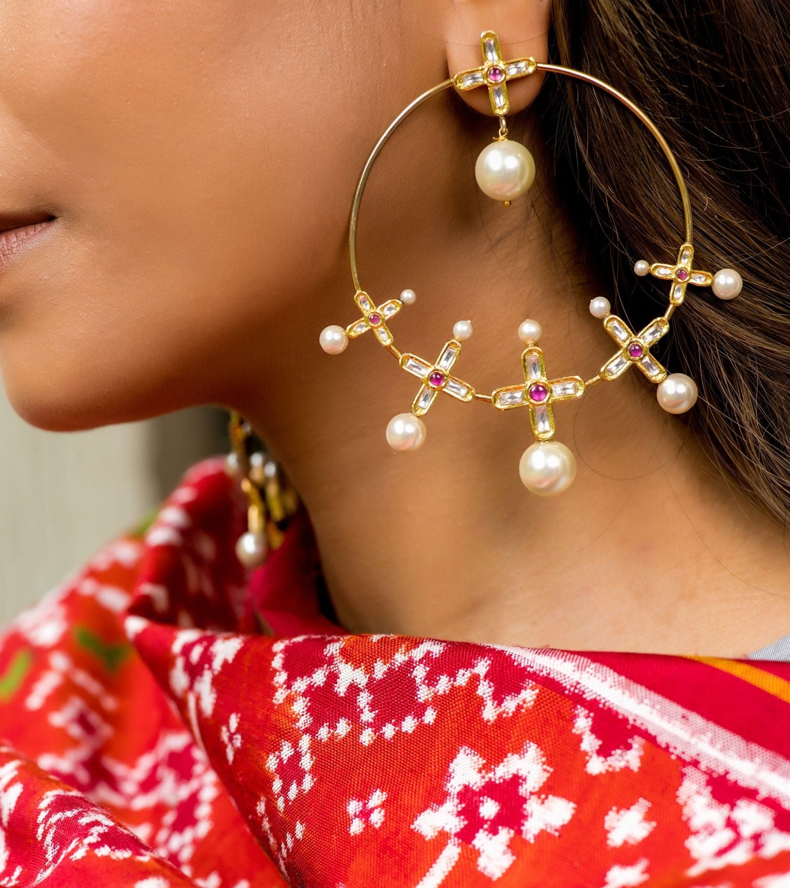 Traditional Earrings by UNCUT Jewelry