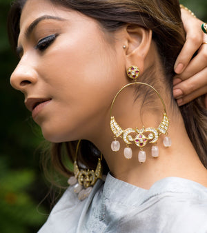 Traditional Earrings by UNCUT Jewelry